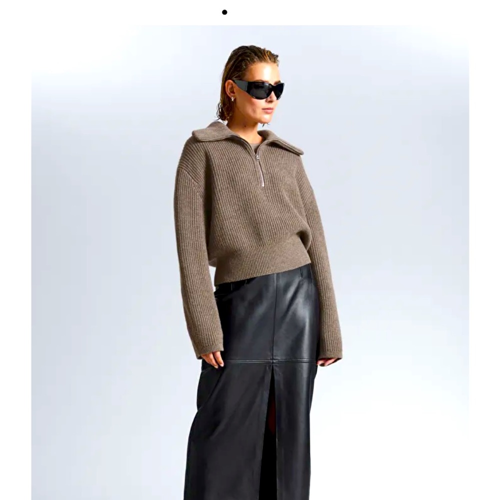 & Other Stories Half Zip Sweater Size XS.